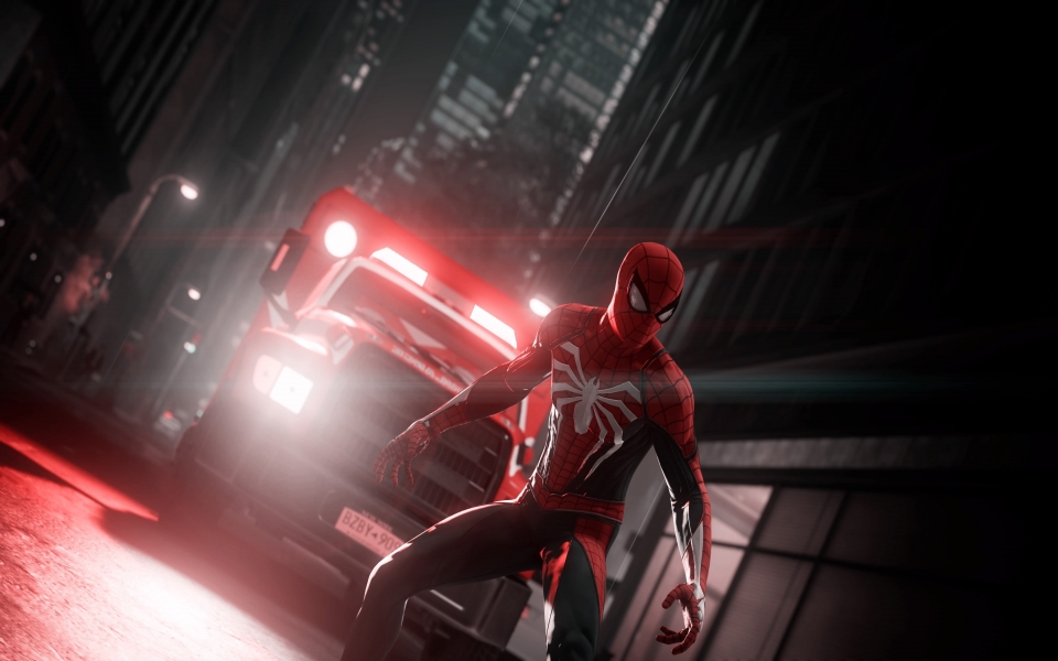 Download PS4 Spider-Man 2018 Superhero HD Wallpaper wallpaper