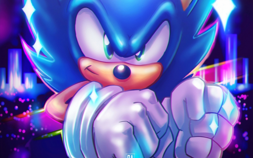 Download Sonic The Hedgehog Art Colorful and Playful HD Wallpaper on ArtStation wallpaper