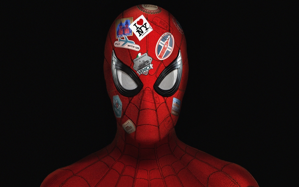 Download Spider-Man Far From Home Cover Art HD Wallpaper wallpaper