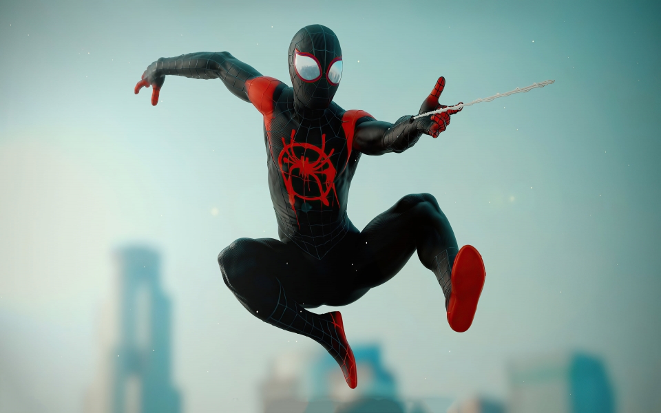 Download Spider-Man Miles Morales 2020 Superhero Artwork HD Wallpaper wallpaper