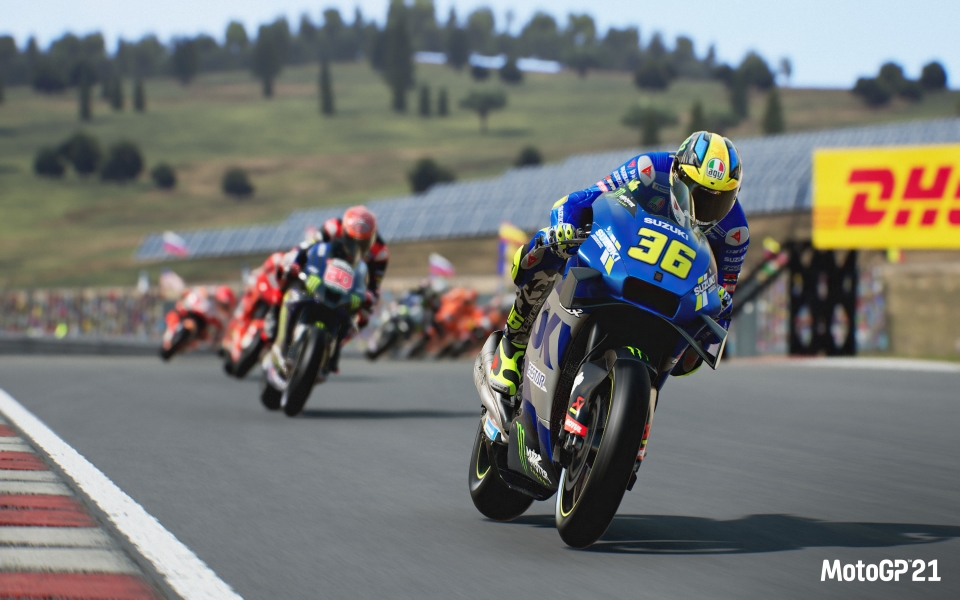 Download Stunning MotoGP 21 HD Wallpaper for racing boys wallpaper