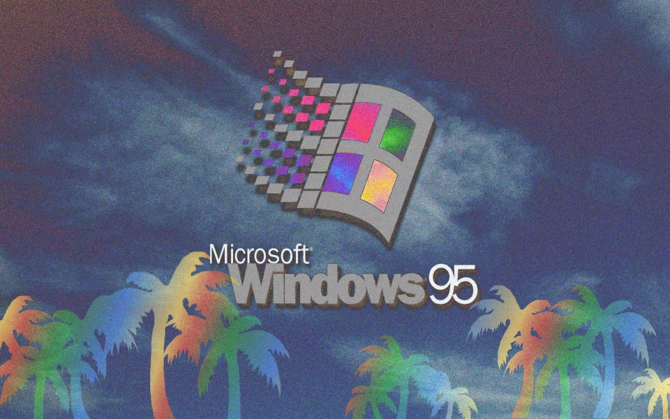 Download Windows 95 Computer HD Wallpaper for laptop wallpaper