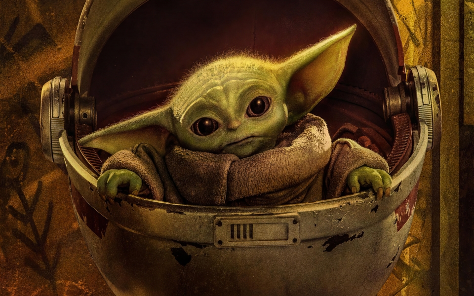 Download Baby Yoda The Mandalorian Season 2 HD Wallpaper for Star Wars Fans wallpaper