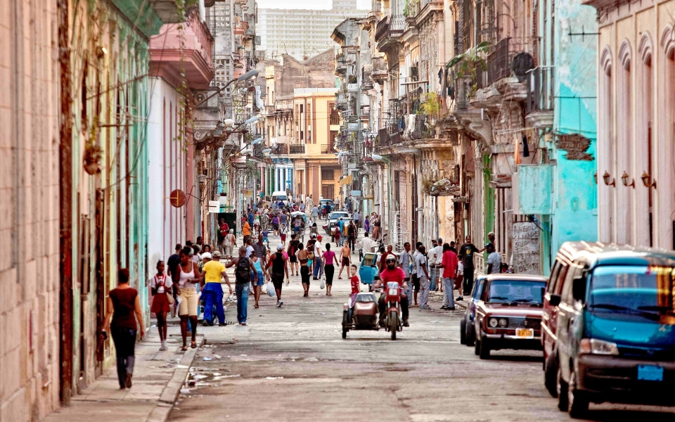 Download Havana Street in Cuba HD Wallpaper for laptop wallpaper