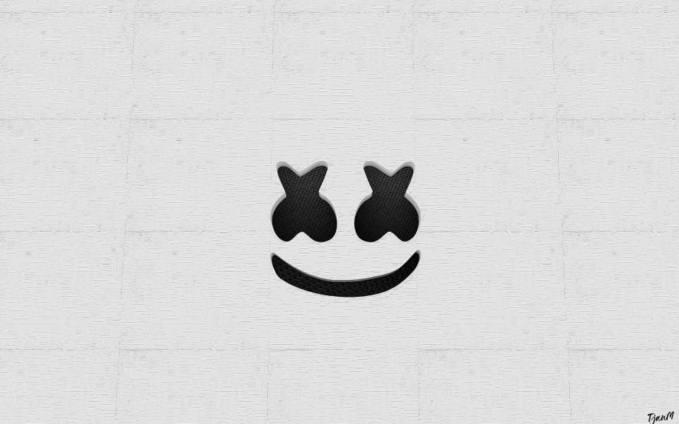 Download Marshmello Logo Ultra Music Symbol HD Wallpaper wallpaper