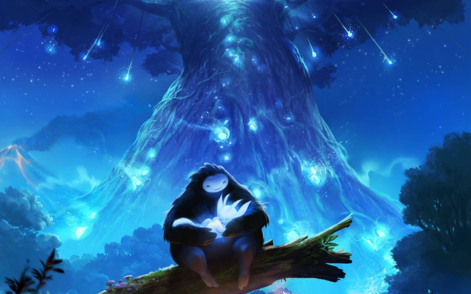 Download Mystical Journe Ori and The Blind Forest Games HD Wallpaper wallpaper
