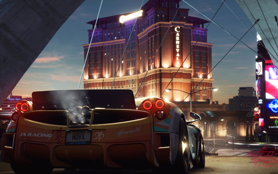 Download Need for Speed Payback 2017 HD Wallpaper featuring the Pagani Huayra wallpaper