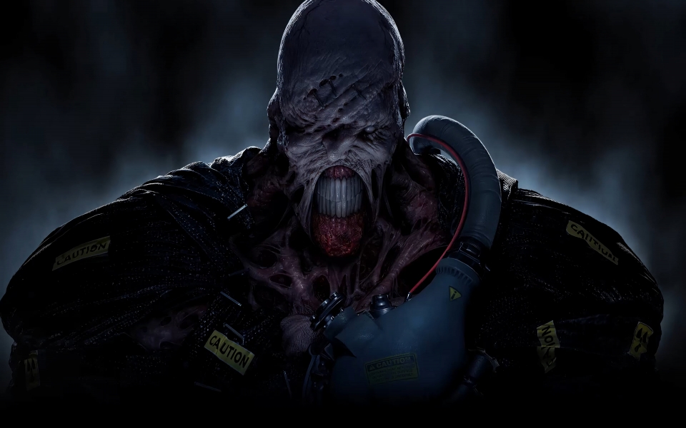 Download Nemesis Resident Evil 3 Remake HD Wallpaper Fear Evolved wallpaper