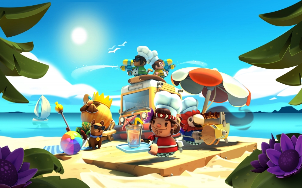 Download Overcooked 2 A Deliciously Fun Video Game HD Wallpaper wallpaper