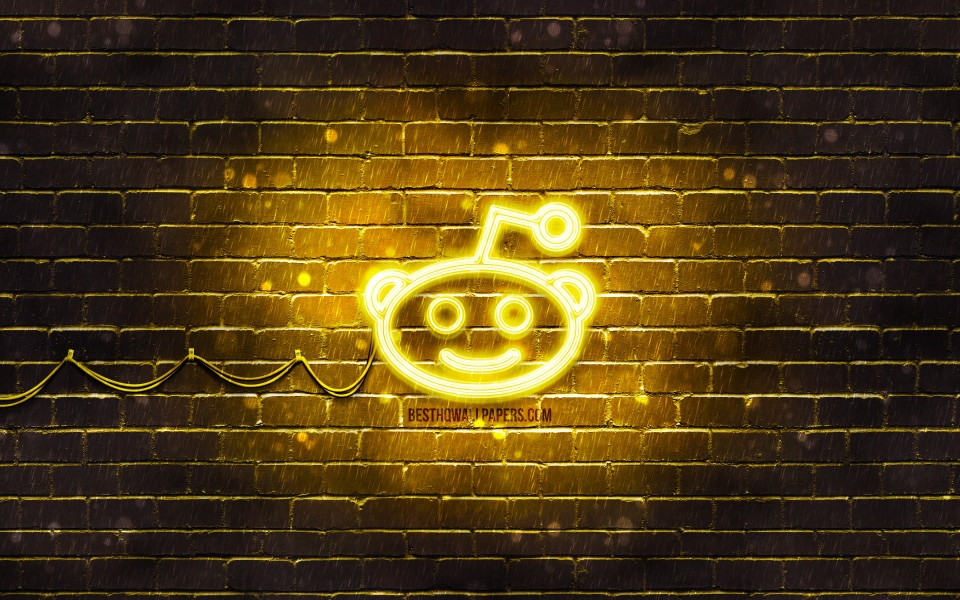 Download Reddit Yellow Brick Wall A Vibrant and Eye-Catching HD Wallpaper wallpaper