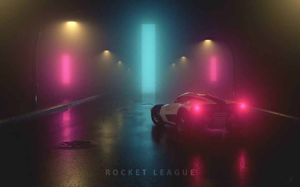 Download Rocket League Fanartb Epic Carros Clash HD Wallpaper wallpaper
