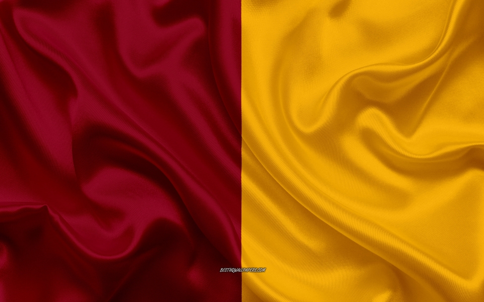 Download Rome Flag Silk Texture Vibrant Flag of Rome HD Wallpaper wallpaper