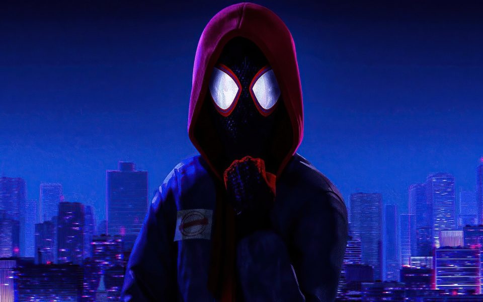 Download Spider-Man 2020 Miles Epic Superhero Artwork in HD Wallpaper wallpaper