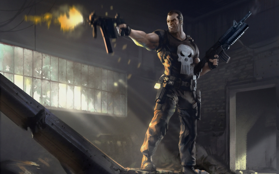 Download The Punisher Artwork Embrace the Vigilante's Vengeance HD Wallpaper wallpaper