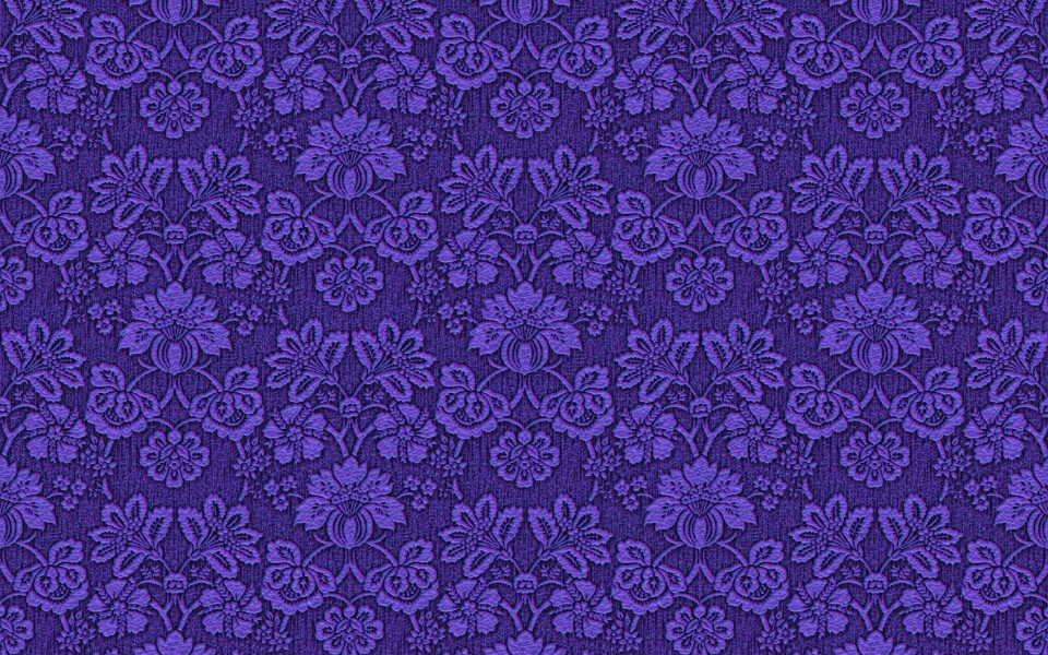 Download Vintage Violet Damask Floral Patterned Fabric for Elegance and Charm wallpaper
