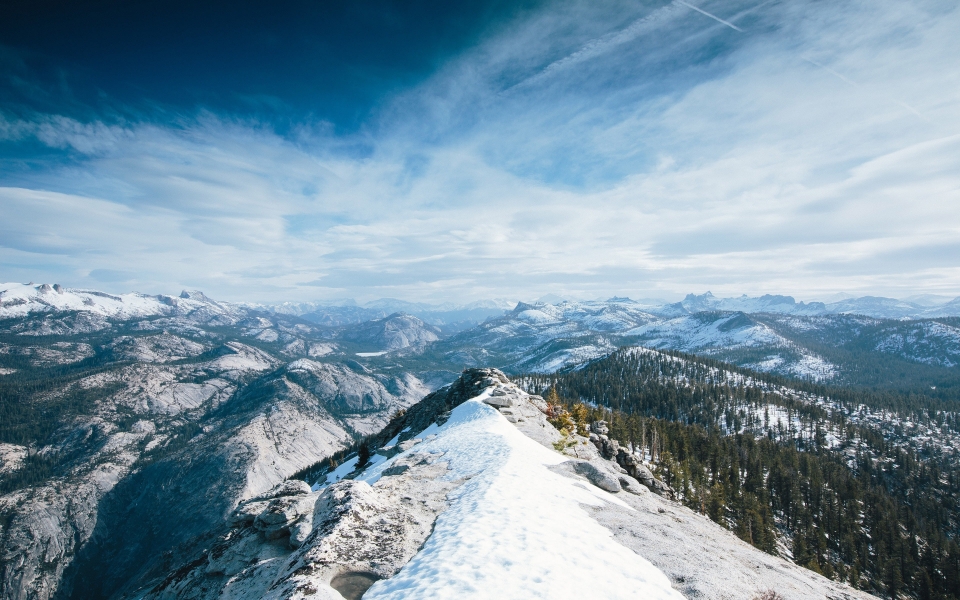 Download Yosemite National Park Winter HD Wallpaper for Nature Lovers wallpaper