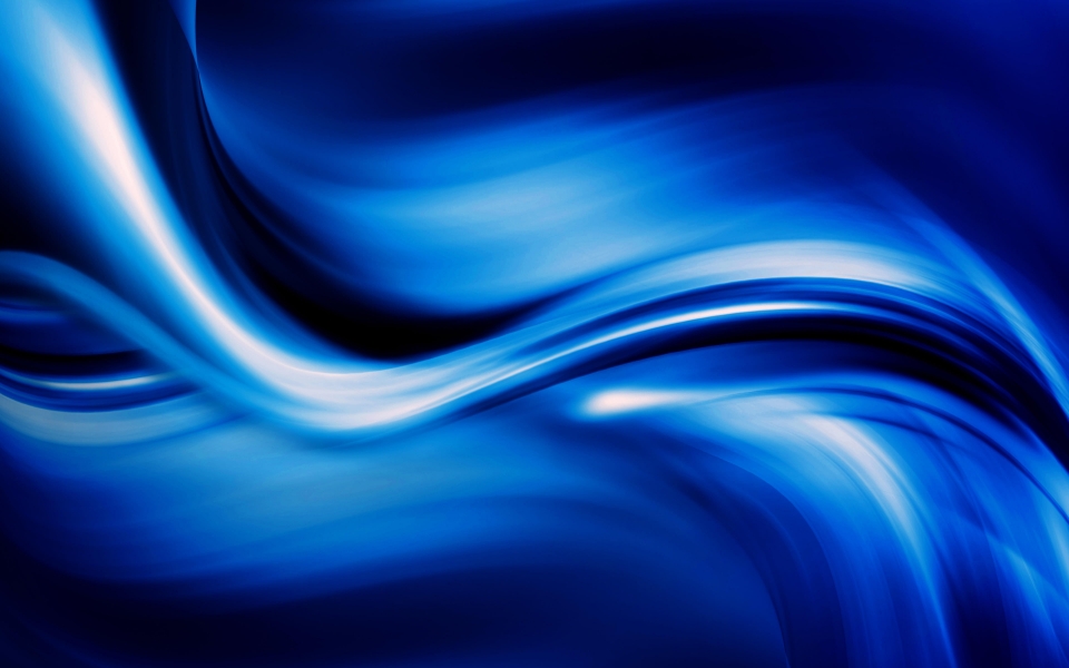 Download Abstract Blue Waves Curves of Art HD Wallpaper wallpaper