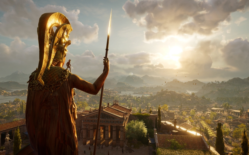 Download Assassins Creed Odyssey E3 HD Wallpaper from the Epic Game wallpaper