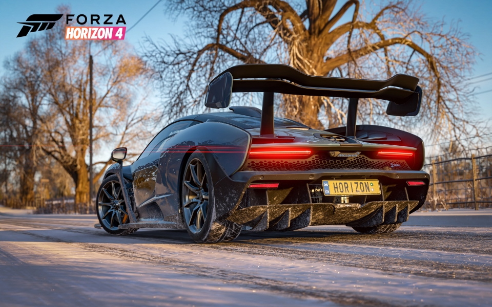 Download Forza Horizon 4 McLaren Speed and Style on the Virtual Road HD Wallpaper wallpaper
