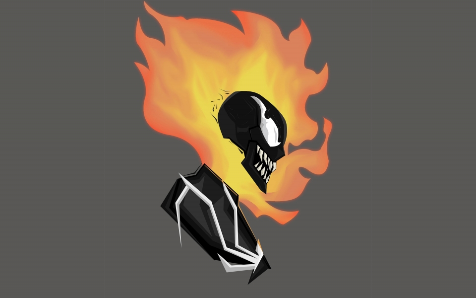 Download Ghost Rider Into the Venomverse HD Wallpaper Collection wallpaper