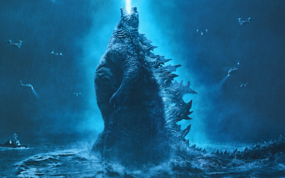 Download Godzilla King of the Monsters Poster HD Wallpaper wallpaper