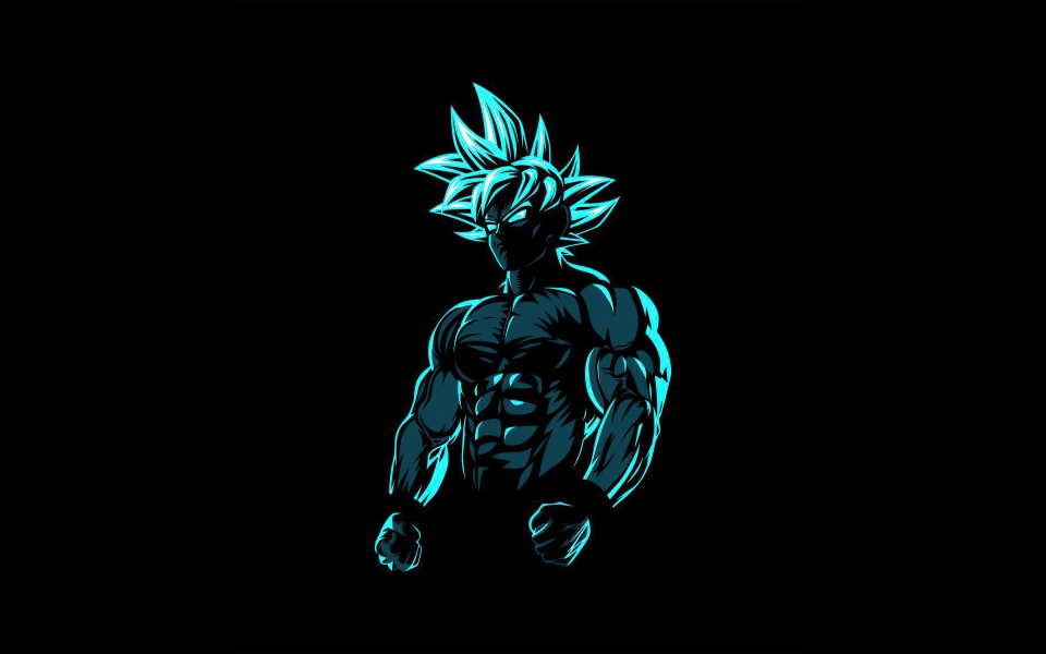 Download Goku Beast Unleash the Power of the Anime Icon wallpaper