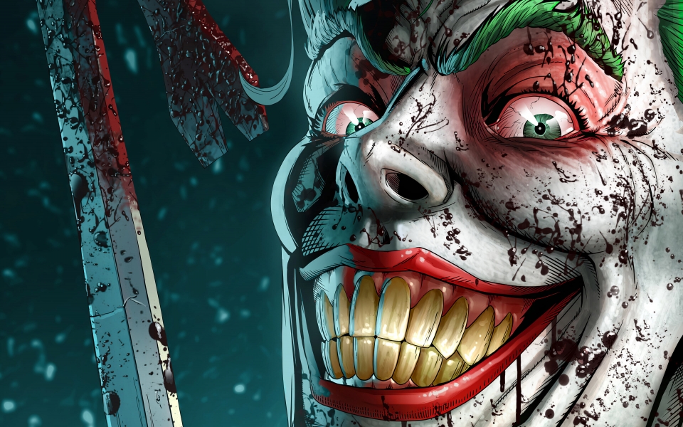 Download Joker Iconic DC Comics Character in HD Wallpaper wallpaper