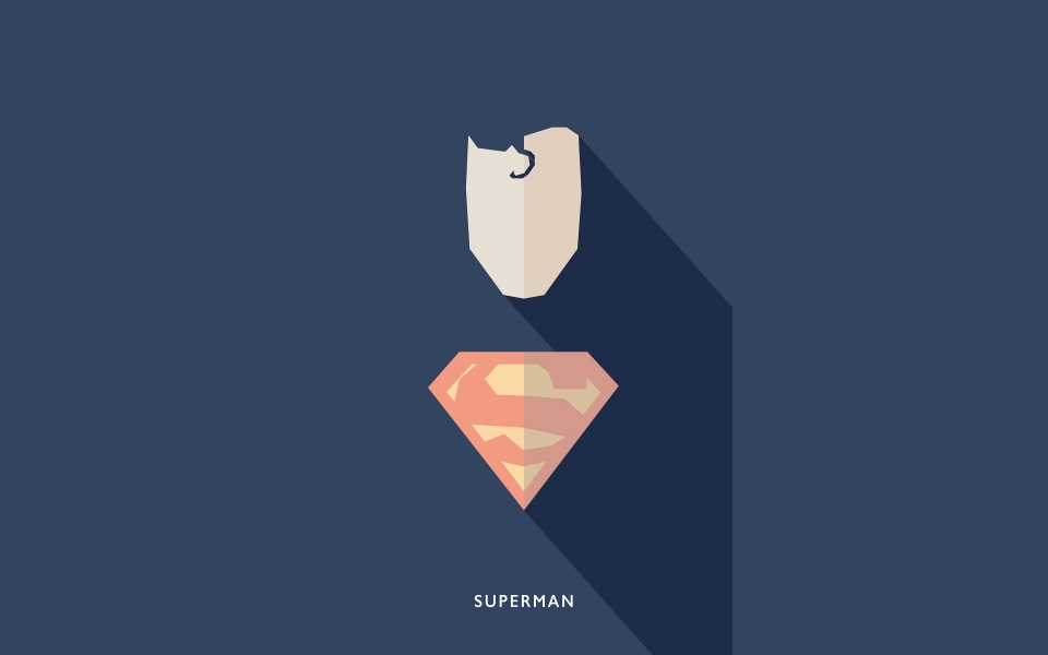 Download Superman Minimalists HD Wallpaper wallpaper