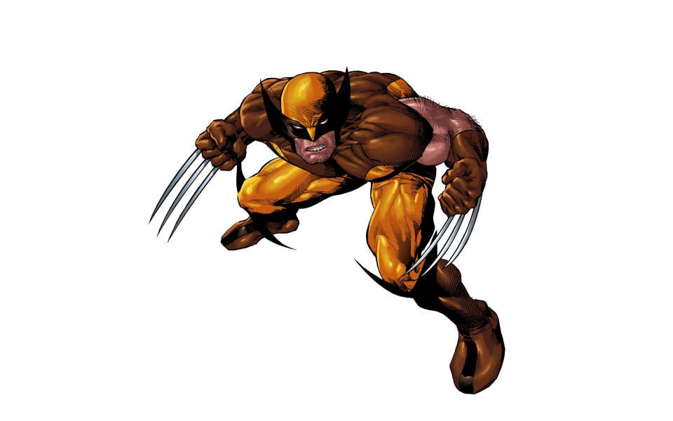 Download Unleash the Ferocity Wolverine in Marvel Comics X Men HD Wallpaper wallpaper