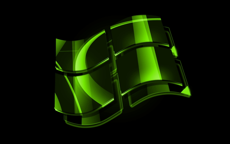 Download Windows Lime Logo OS Creative 3D Design HD Wallpaper wallpaper