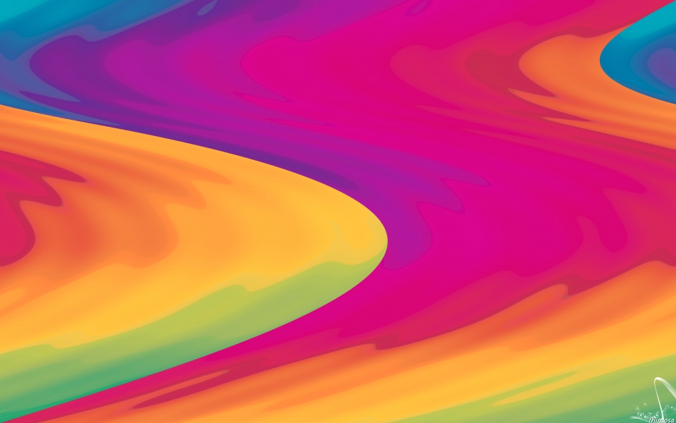 Download Colorful Swirls HD for macbook 4K Wallpaper wallpaper