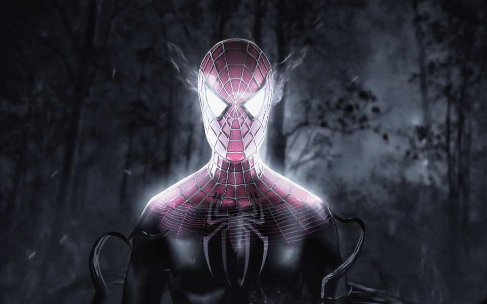 Download Dynamic Spider Man Inside Venom HD Wallpaper wallpaper