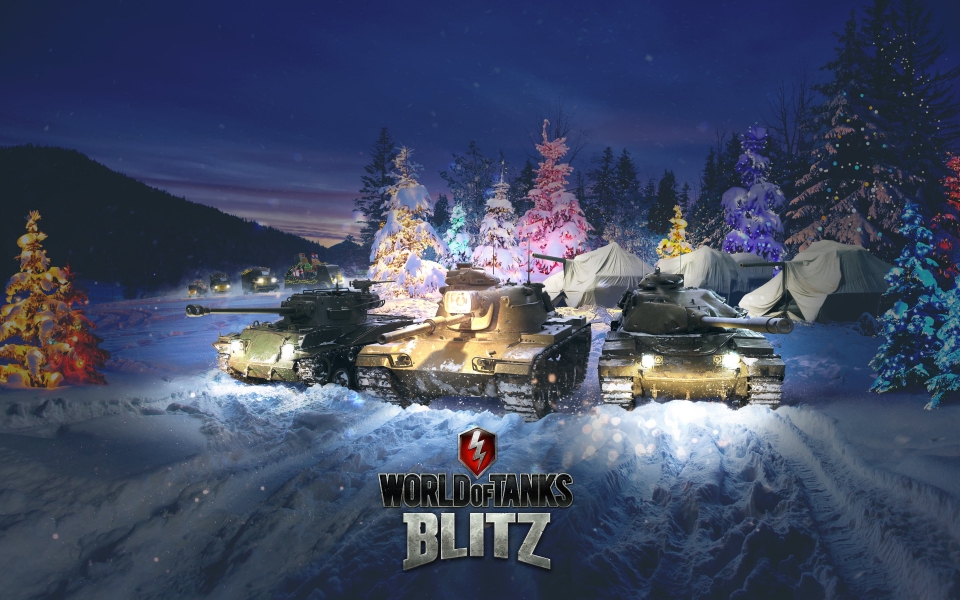 Download Frozen Fury World of Tanks Blitz Winter HD Wallpaper wallpaper