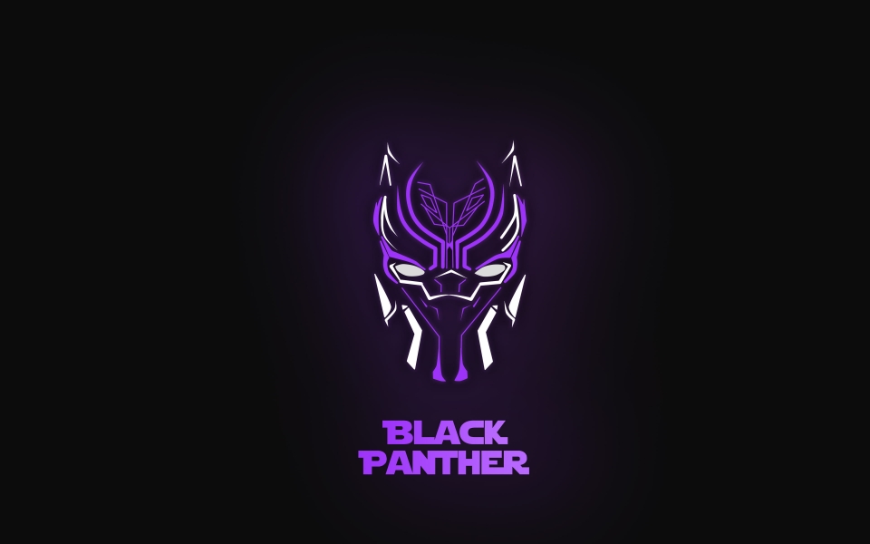 Download Minimalist Marvel Black Panther Movie HD Wallpaper wallpaper