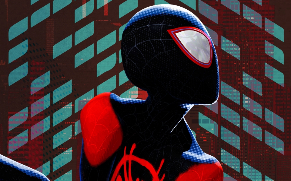 Download Spider Man Into the Spider Verse Movie Poster HD Wallpaper wallpaper