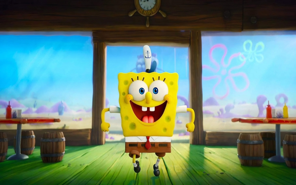 Download The SpongeBob Movie HD 4K Wallpaper wallpaper