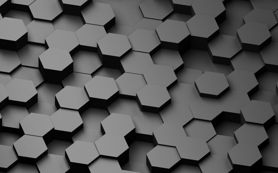 Download Gray Honeycomb HD 4K Wallpaper wallpaper