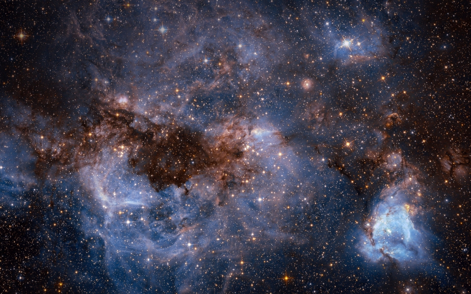 Download Hubble Telescope Magellanic Cloud HD Wallpaper wallpaper