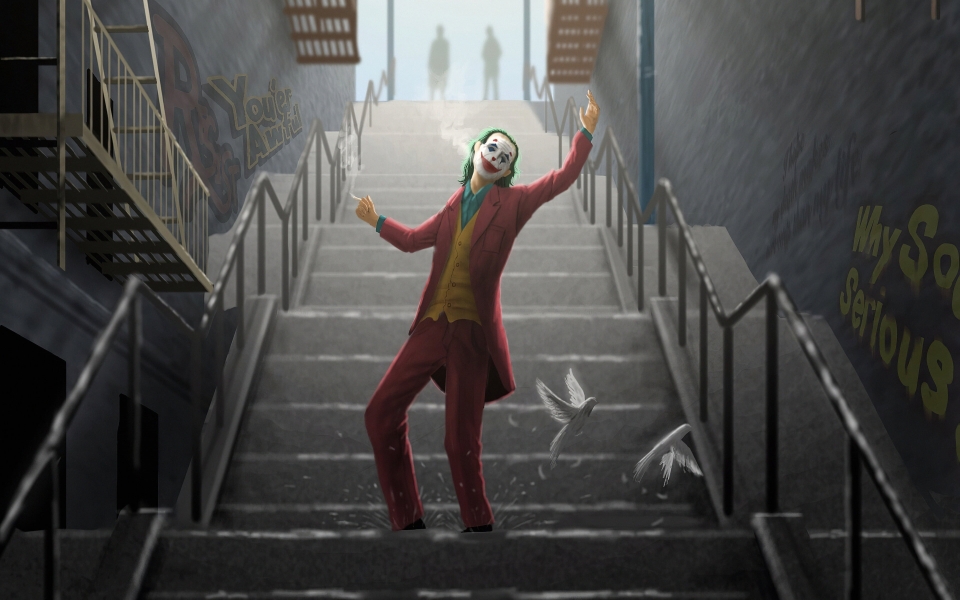 Download Joker Artwork HD Wallpaper for home screen wallpaper