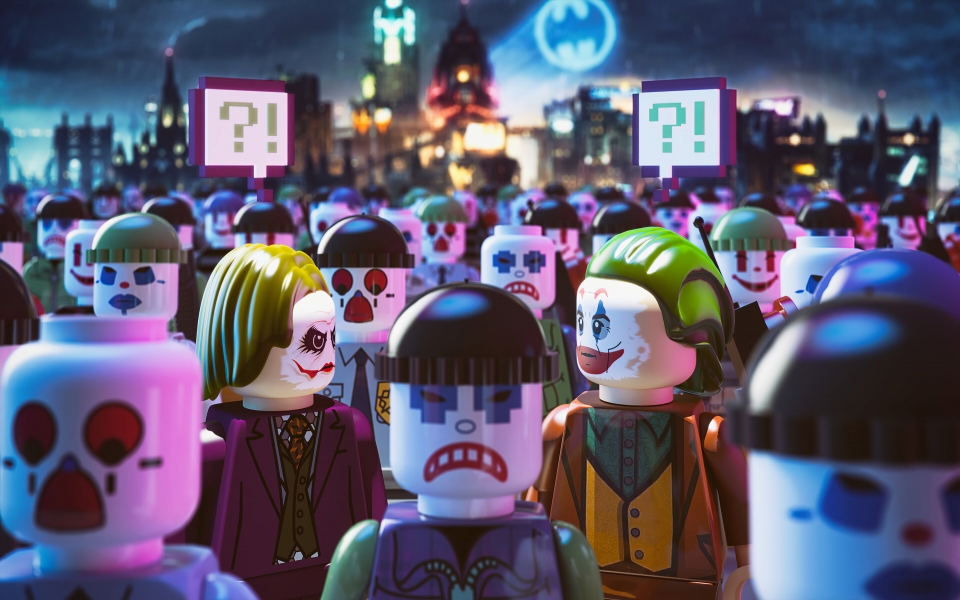 Download LEGO Joker DC HD Wallpaper wallpaper