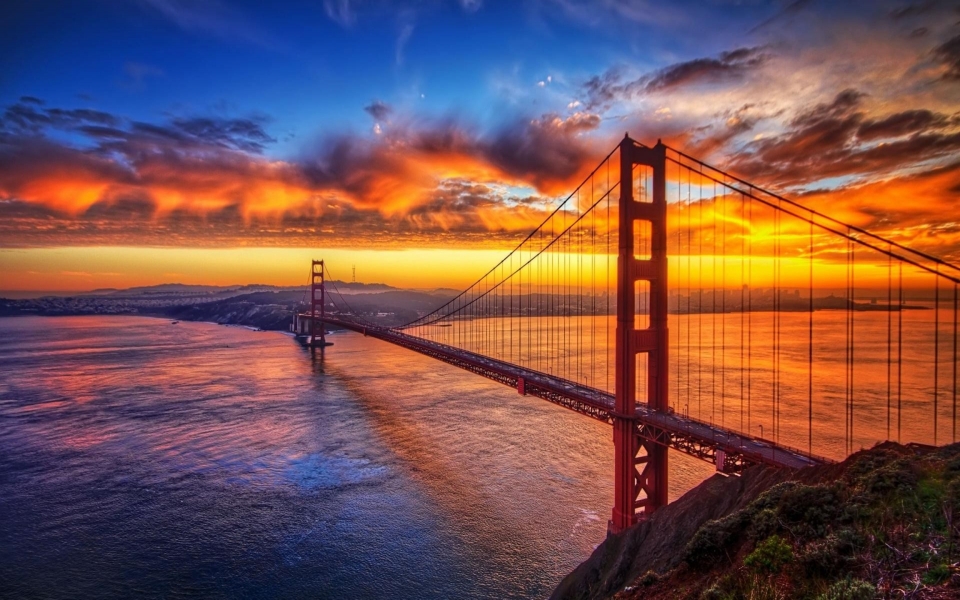 Download Golden Gate Bridge California 4K 5K 6K HD Wallpaper wallpaper