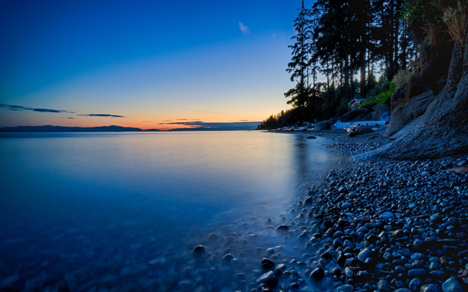 Download Beautiful Sunset Sea Sky Scenery Landscape 4K 5K 6K 7K HD Wallpaper wallpaper