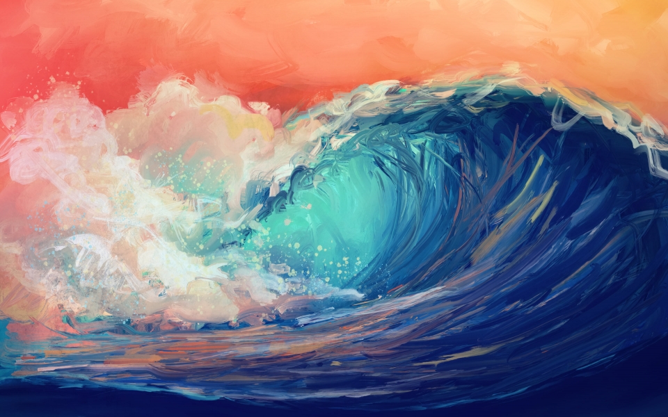 Download Sea Wave HD Wallpaper for Mac 2024 wallpaper
