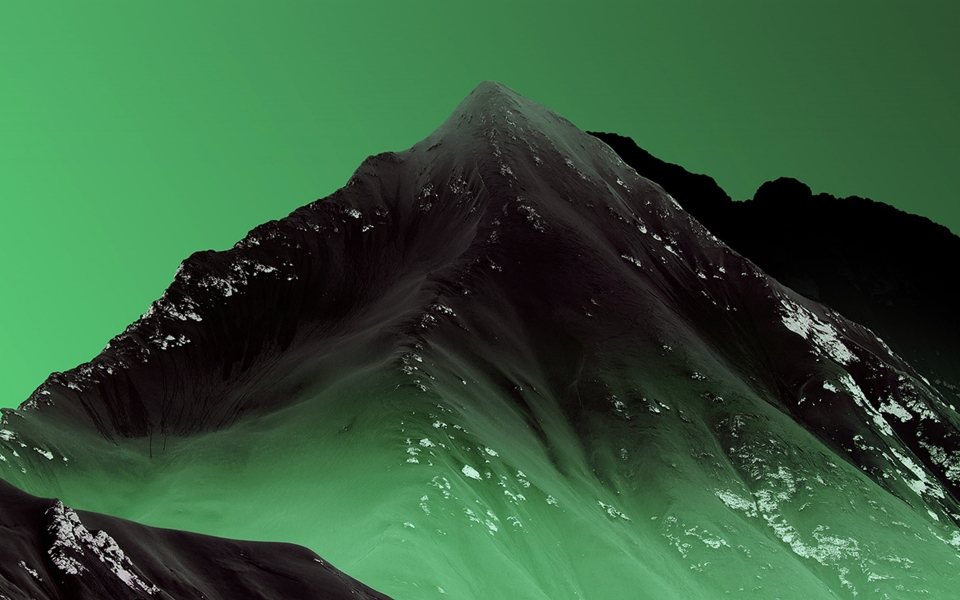 Download Green Mountain Art Pattern HD Wallpaper wallpaper