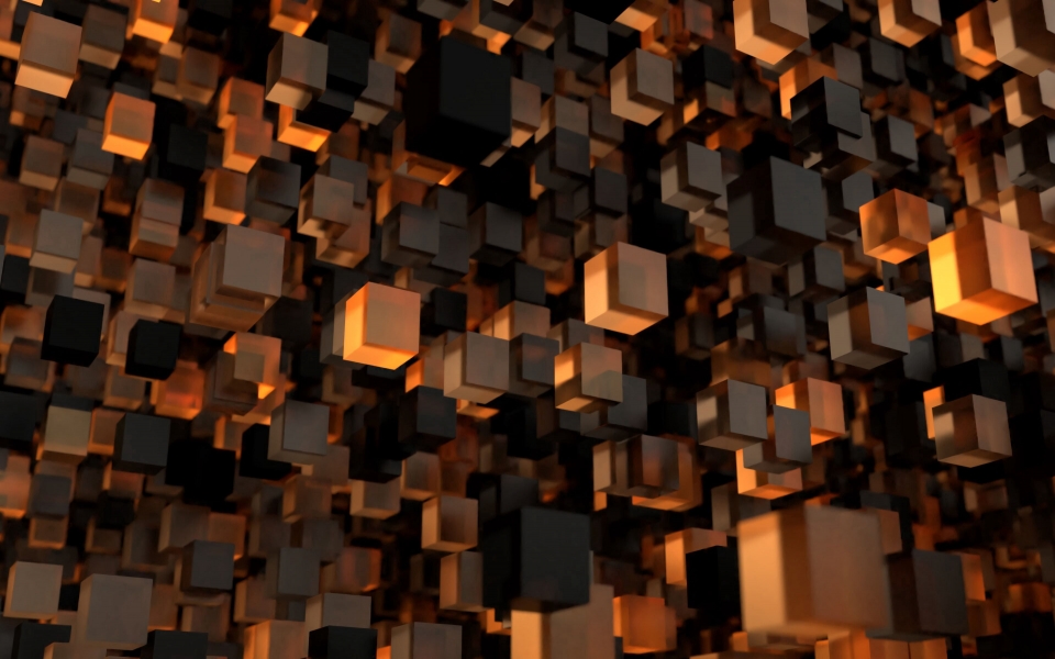 Download Stunning 3D Cube 4K HD Wallpaper wallpaper