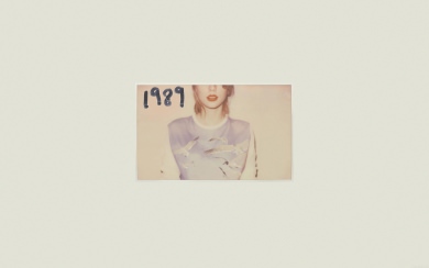 1989 Taylor Swift Minimal Album Cover