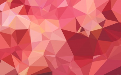 Abstract Geometric Pink Shapes