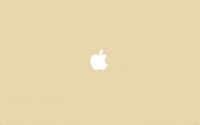 Apple Logo Gold Minimal