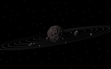 Black Space Solar System