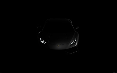 Blacked Out Lamborghini